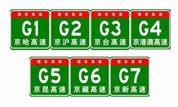 高速g1g2g3g4g5g6g7g8是哪条为什么没有g8高速公路