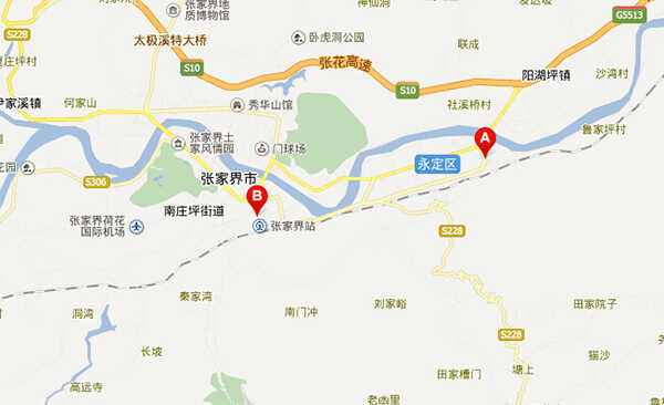 张家界车展交通路线指引