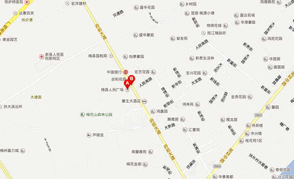 梅州車展交通路線指引