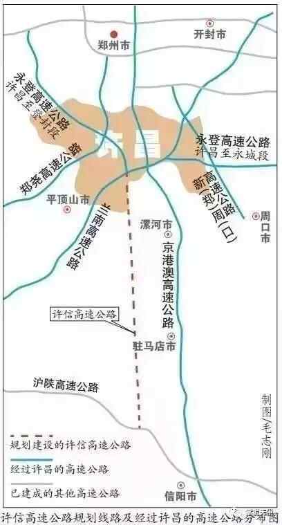 车主指南：许昌至信阳将新建一条高速公路