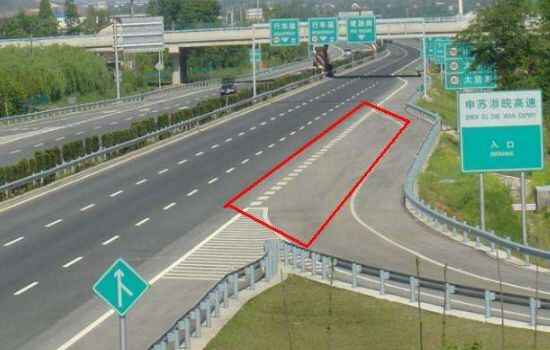 高速公路入口方向图解图片