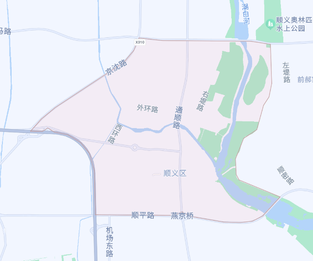 顺平限行区域图县城图片